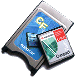 Image of CF and PCMCIA adapter