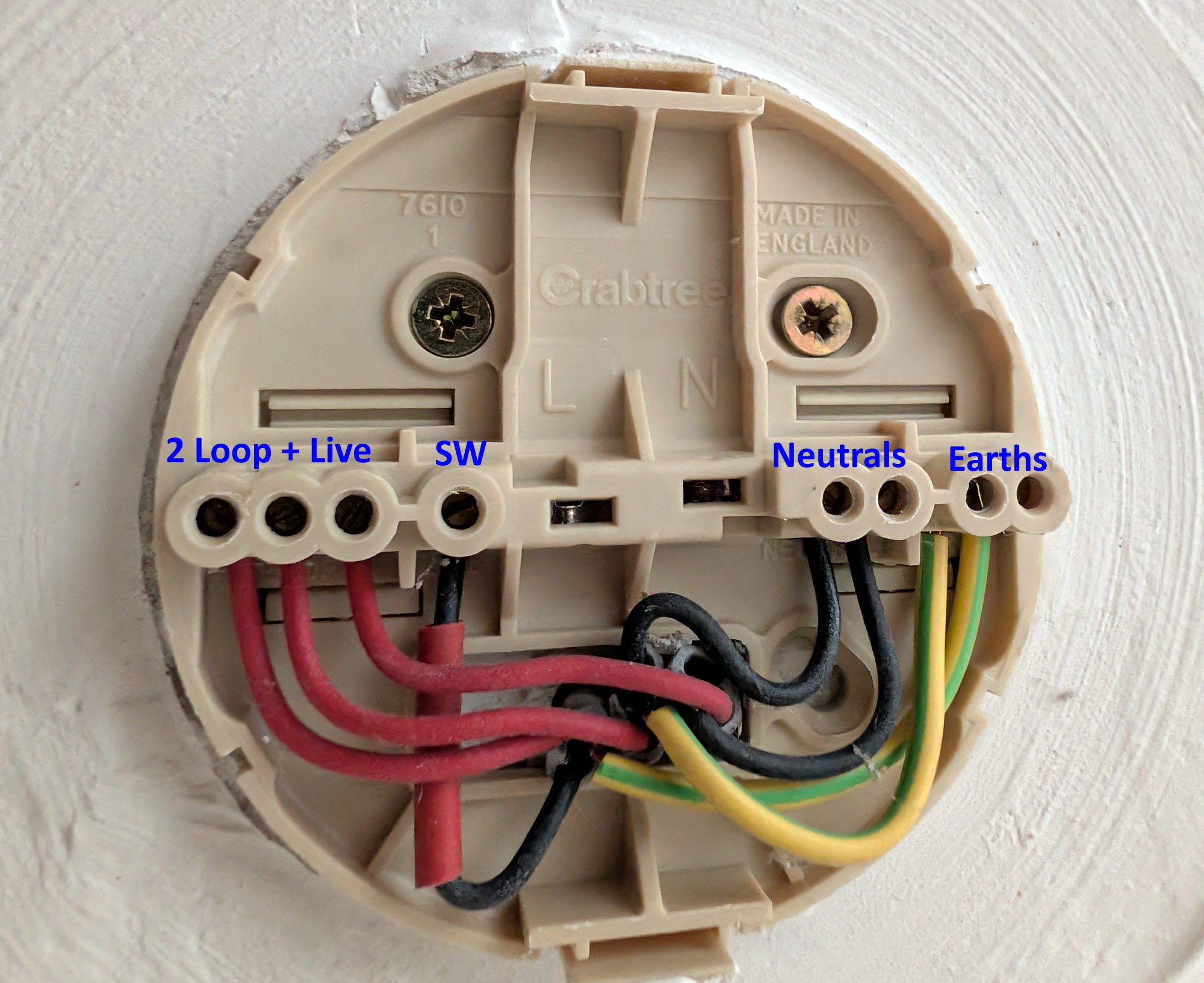 Crabtree Ceiling Rose Wiring Crabtree Ceiling Rose Wiring