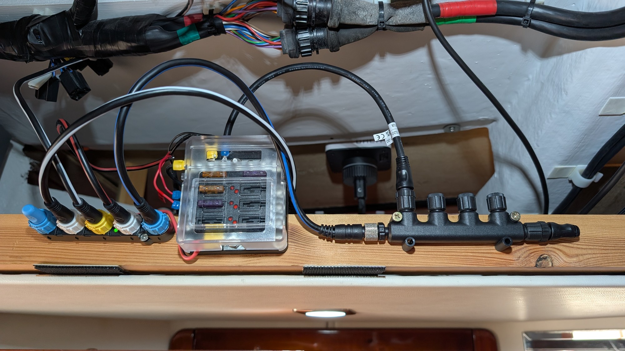 Fuse box final location